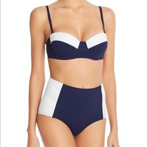 NWT Tory Burch Lipsi underwire bikini top